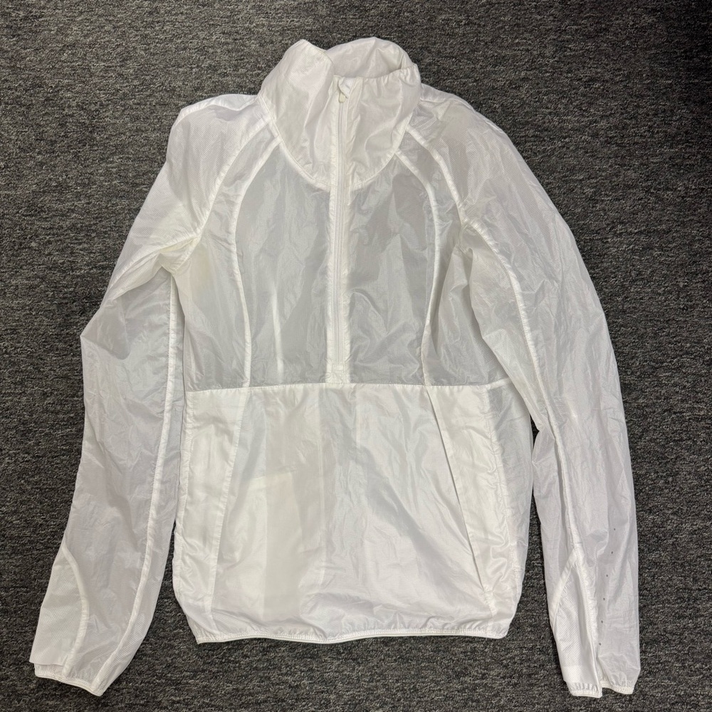 Lululemon Run With It Jacket White Size 4 - Picture 3 of 10